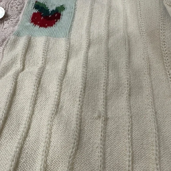 LoveShackFancy Strawberry Sweater - Picture 6 of 7